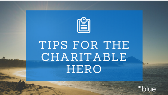 Tips for the Charitable Hero