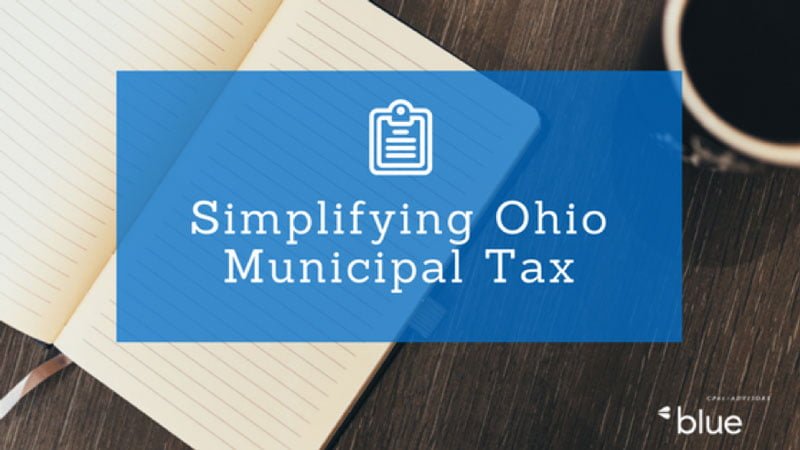 Simplifying Ohio Municipal Tax