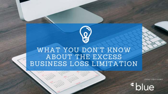 What you don't know about the Excess Business Loss Limitation