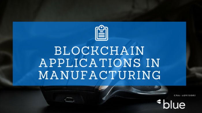 Blockchain Applications in Manufacturing