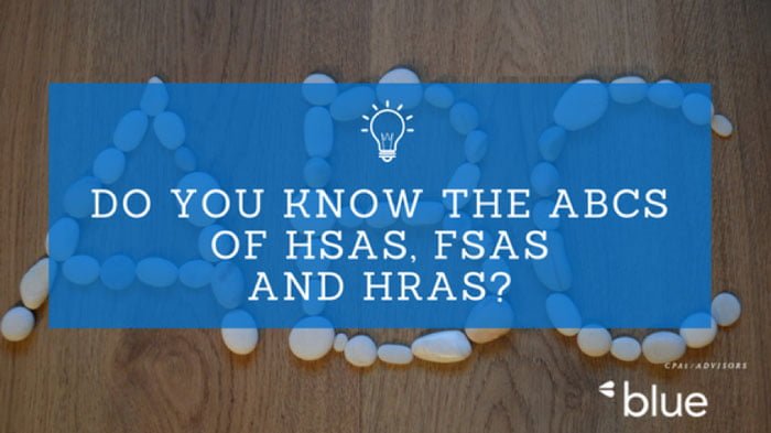 Do you know the ABCs or HSAs FSAs and HRAs?