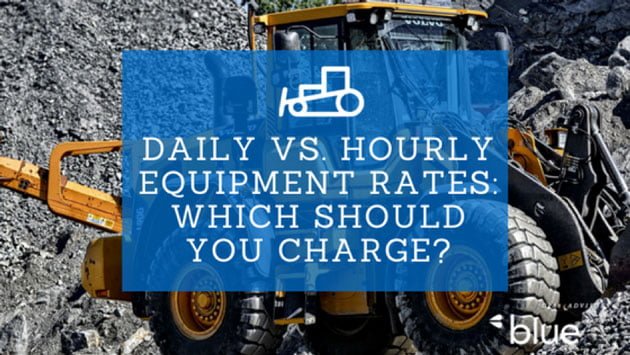 Daily vs. Hourly Equipment Rates: which should you charge?