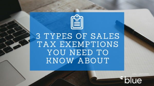 3 types of sales tax exemptions you need to know about