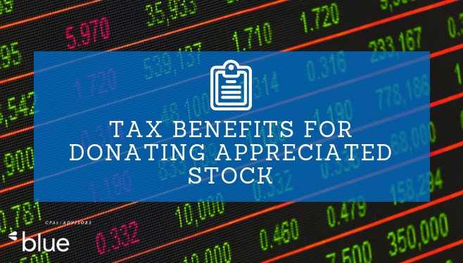 Tax Benefits for Donating Appreciated Stock