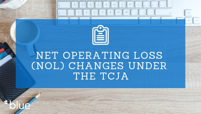 Net Operating Loss Changes under the TCJA