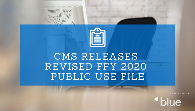 CMS Releases Revised FFY 2020 Public Use File