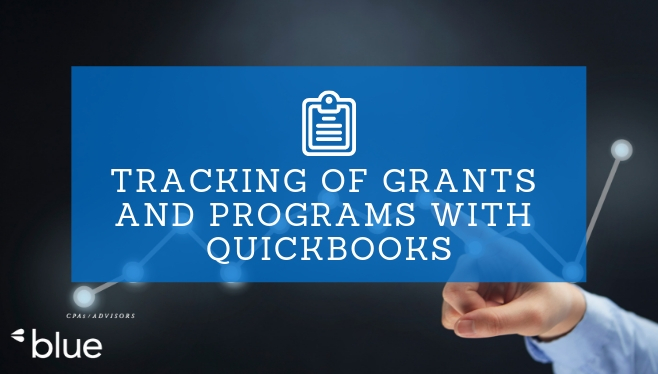 Tracking and Grants and Programs with QuickBooks