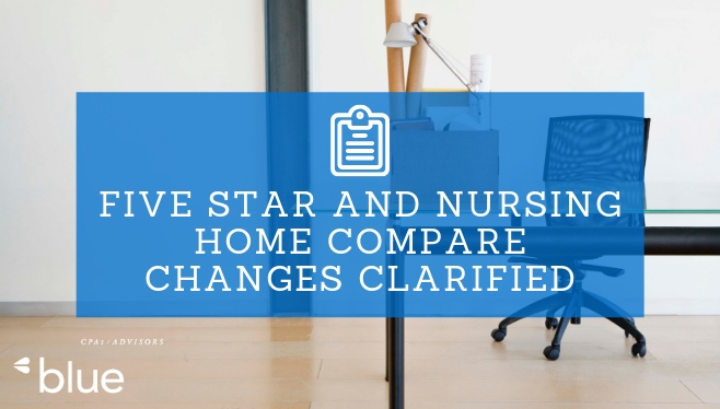 Five Star and Nursing Home Compare Changes Clarified