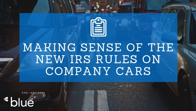 Making sense of the new IRS rules on company cars