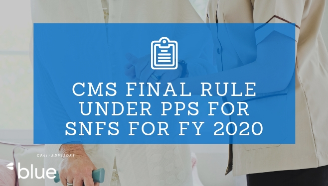 cms final rule under pps for snfs for fy 2020 blue co llc fy 2020 dates