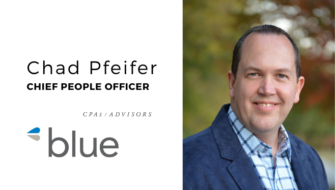 Chad Pfeifer Named Chief People Officer at Blue & Co. | Chad Pfeifer Headshot | Blue & Co., LLC